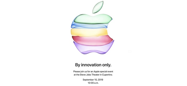 【正式発表】Appleがスペシャルイベントを9月10日（日本時間11日午前2時）に開催すると発表。メディアに招待状を配布開始
