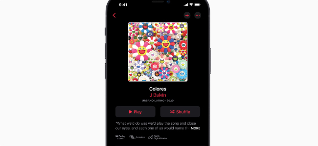 AppleがApple Musicにて高音質のロスレスオーディオ対応を発表、さらにドルビーアトモスによる空間オーディオも導入