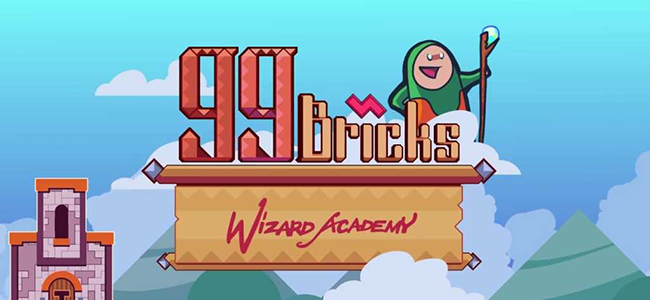ブロックは高く積みあげるもの！いつ崩れるかハラハラドキドキの『99 Bricks Wizard Academy』がジェンガゲームみたいで楽しい！