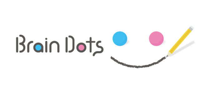 書いて！ぶつけて！楽しい！simpleだけどdifficultな脳トレゲーム「Brain Dots」