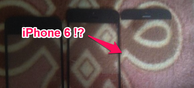 iPhone 6のフロントパネルらしき画像が流出？やはり4.7インチのベゼルレスで確定か