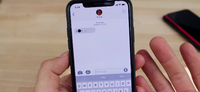iPhoneのメッセージアプリに黒点の絵文字を含むメッセージ受信でアプリやOSがフリーズする「Black dot」バグが出現