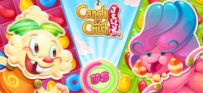 キャンディクラッシュ三作目は対戦がムズくて熱い！陣取りバトルの戦略性が新しい「Candy Crush Jelly Saga」