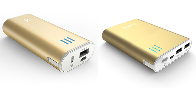 【速報】cheero、モバイルバッテリーの「Power Plus 2」と「Power Plus 2 mini」のゴールドカラーをリリース！
