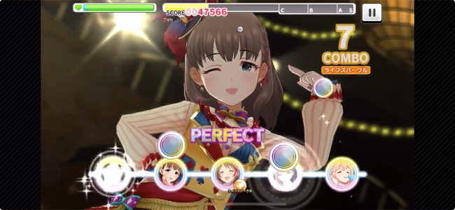 デレステ がやっとiphone Xの画面表示に対応 ホーム画面メニューのアイコンも豪華に 面白いアプリ Iphone 最新情報ならmeeti ミートアイ