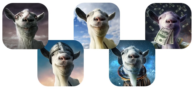 ヤギになってやりたい放題「Goat Simulator」シリーズが全部80%OFFセール中。普通のヤギからゾンビ、ファンタジー、宇宙、犯罪ヤギまで