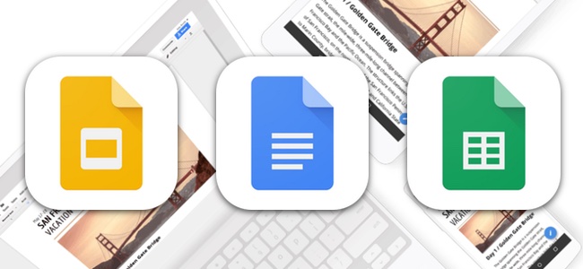 GoogleのOffice系アプリ「Google ドキュメント・スプレッドシート・スライド」がアップデートでiPhone XとiOS 11に対応。iPadではドラッグ＆ドロップも可能に