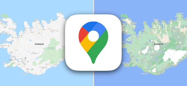 Google マップが新しいカラーマッピング アルゴリズムにより、今までより多くの色分けされたカラフルで正確な地図を表示するようにアップデート