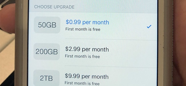 AppleがiCloudストレージ無料プランユーザー向けに、有料プランが1ヶ月無料となるお試し期間を提供