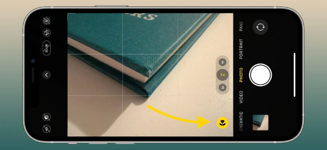 iOS 15.2では、iPhone 13 Proのマクロ撮影の手動切替が可能に