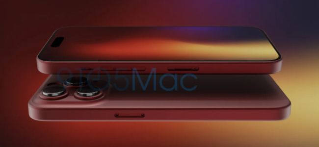 iPhoneの上位モデルについに赤系のカラーが？「iPhone 15 Pro」にダークレッドが追加の噂