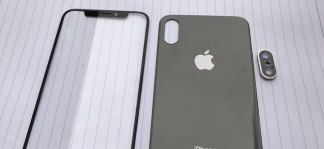 iPhone 8及び、iPhone 7s／7s Plusの前面ガラスとバックパネルのリークとされる画像が登場