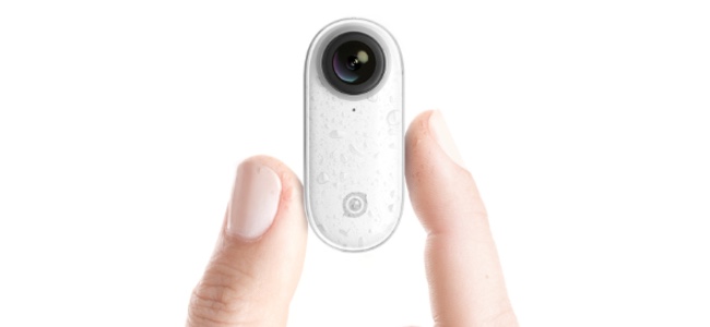 極小のウェアラブルカメラ「Insta360 GO」発表。重さ20g、世界最小の手ブレ補正機能を搭載、服につけたり、専用スタンドであらゆるアングルで撮影が可能