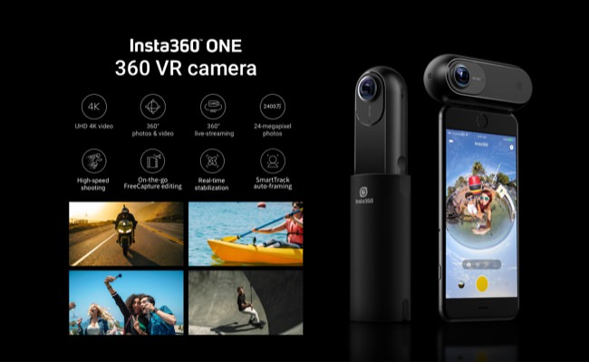 本体を振り回して撮影すれば映画 マトリックス の様なバレットタイム撮影ができる360度カメラ Insta360 One 発表 面白いアプリ Iphone最新情報ならmeeti ミートアイ