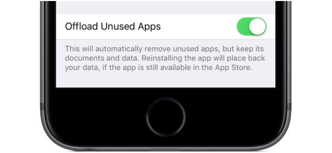 iOS 11では使っていないアプリを自動削除する機能が搭載か