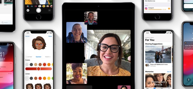 iOS 12の機能の一つ、最大32人のビデオ通話ができる「Group FaceTime」がiOS 12リリース時には間に合わず後日アップデートでの追加に