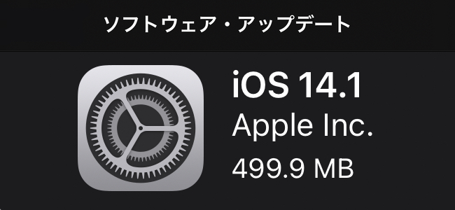 iOS 14.1リリース！写真アプリで10ビットHDRビデオの再生と編集に対応や各種バグ修正を実施