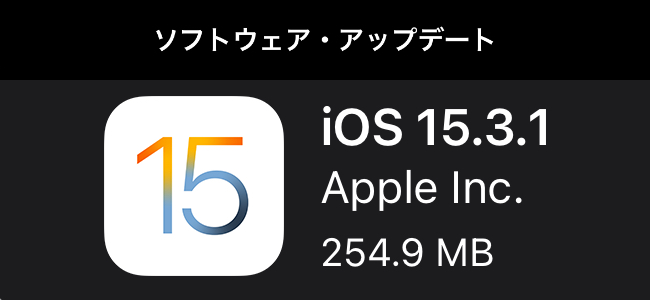 iOS 15.3.1リリース。セキュリティアップデートと点字ディスプレイが応答しなくなる問題を修正