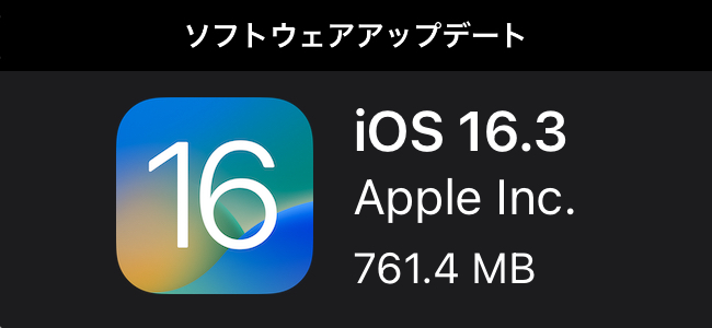 iOS 16.3リリース！Apple ID用の物理セキリティキー機能の追加や、iPhone 14 Pro Maxのスリープ解除中に横線が入る問題の修正など