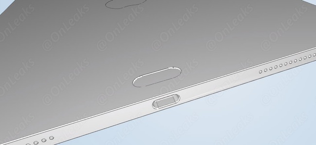 新型iPad ProのものとするCAD画像が投稿される。Smart Connector相当の新型コネクタが背面に？