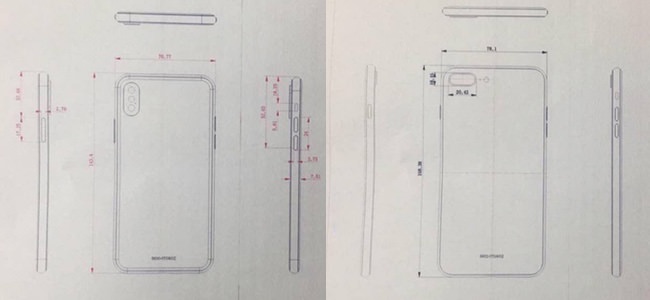 iPhone 8はすでに量産開始している！？iPhone 8とiPhone 7s Plusのものとされる図面が登場