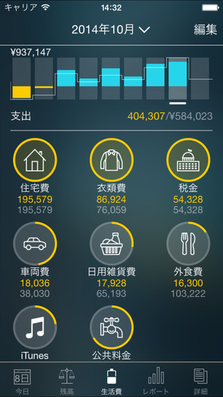 Money Pro - 請求書、生活費、口座、データ同期