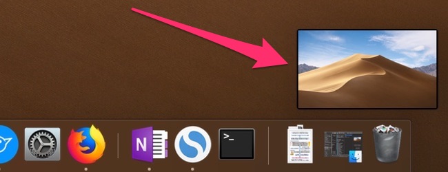 MacのMojaveから追加されたスクリーンショット撮った際に右下にでるプレビューの便利な使い方