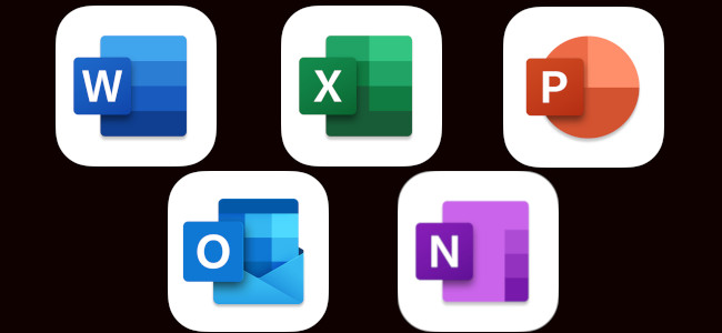 「Word」や「Excel」などのMS OfficeのiOSアプリがアップデートでアイコンを最新デザインに変更
