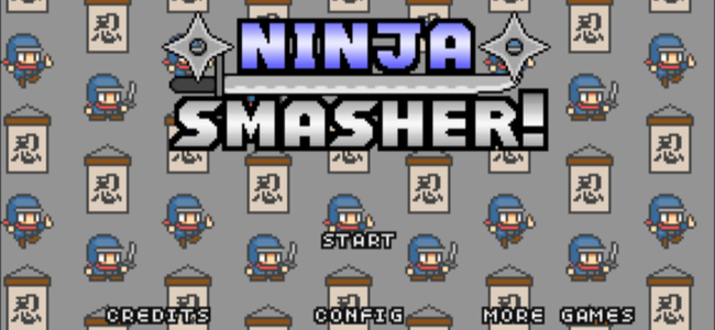 レトロなアクションゲームがスマホで楽しめる 爽快 忍者アクション Ninja Smasher 面白いアプリ Iphone最新情報ならmeeti ミートアイ