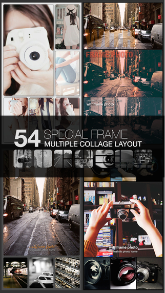 withFrame - Photo collage editor