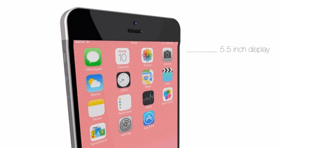 iPhone 6は最大5.5インチの3サイズ展開でホームボタンが光る？噂から作られた新作コンセプトムービー！