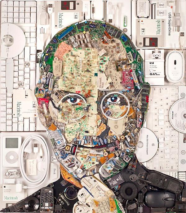 steve jobs portrait