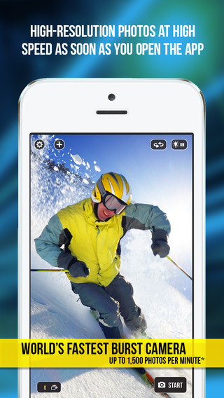 Fast Camera - The Rapid Speed Burst Mode, Timelapse Cam Photography, Snappy Photos & Video Sharing App