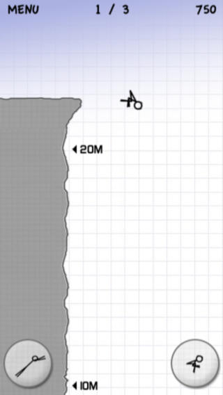 Stickman Cliff Diving