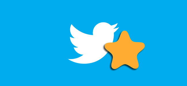最新版のTwitterでは、お気に入りに追加するときらびやかに星が輝く！