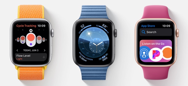 watchOS 6で追加される新しい文字盤を全部使えるのはApple Watch Series 4以降だけ。Series 3以前の機種では一部しか使えない