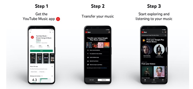 Google Play Musicが年内終了を発表。サービスやデータはYouTube Musicへ移行。ツールも公開