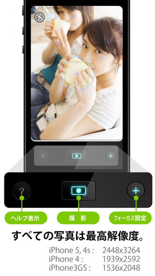 マルチフォーカスカメラ